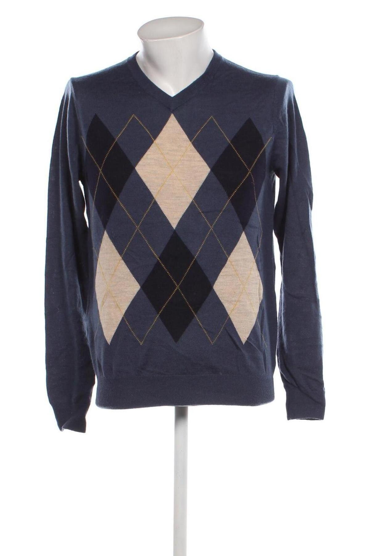 Мъжки пуловер Dressmann, Размер M, Цвят Многоцветен, Цена 12,58 лв.