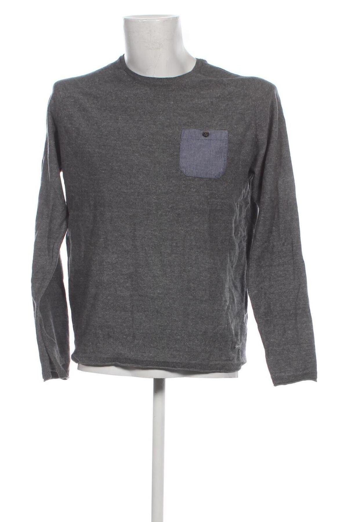 Мъжки пуловер Edc By Esprit, Размер XL, Цвят Сив, Цена 12,58 лв.