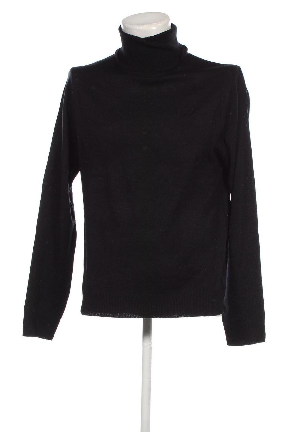 Мъжки пуловер Fashion nova, Размер M, Цвят Черен, Цена 10,73 лв.