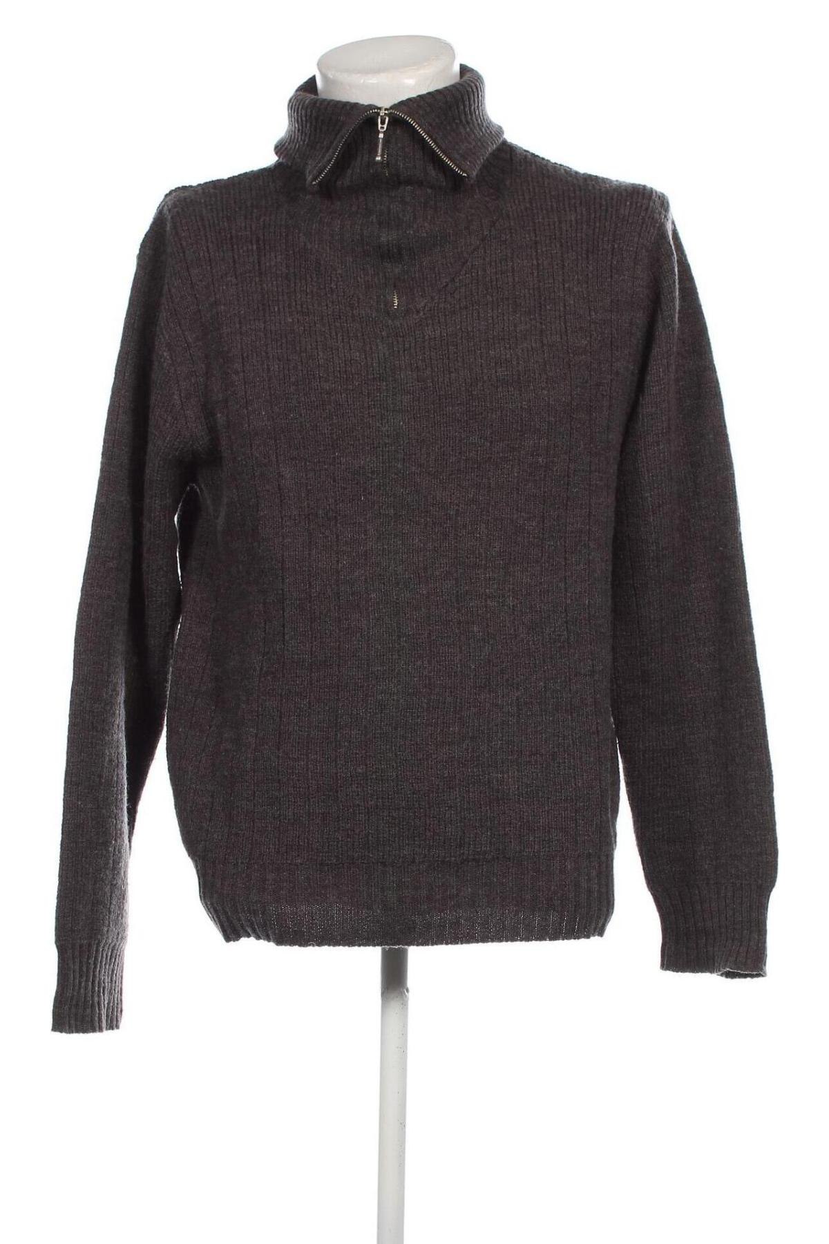 Мъжки пуловер Free 2Bu, Размер XL, Цвят Сив, Цена 18,00 лв.