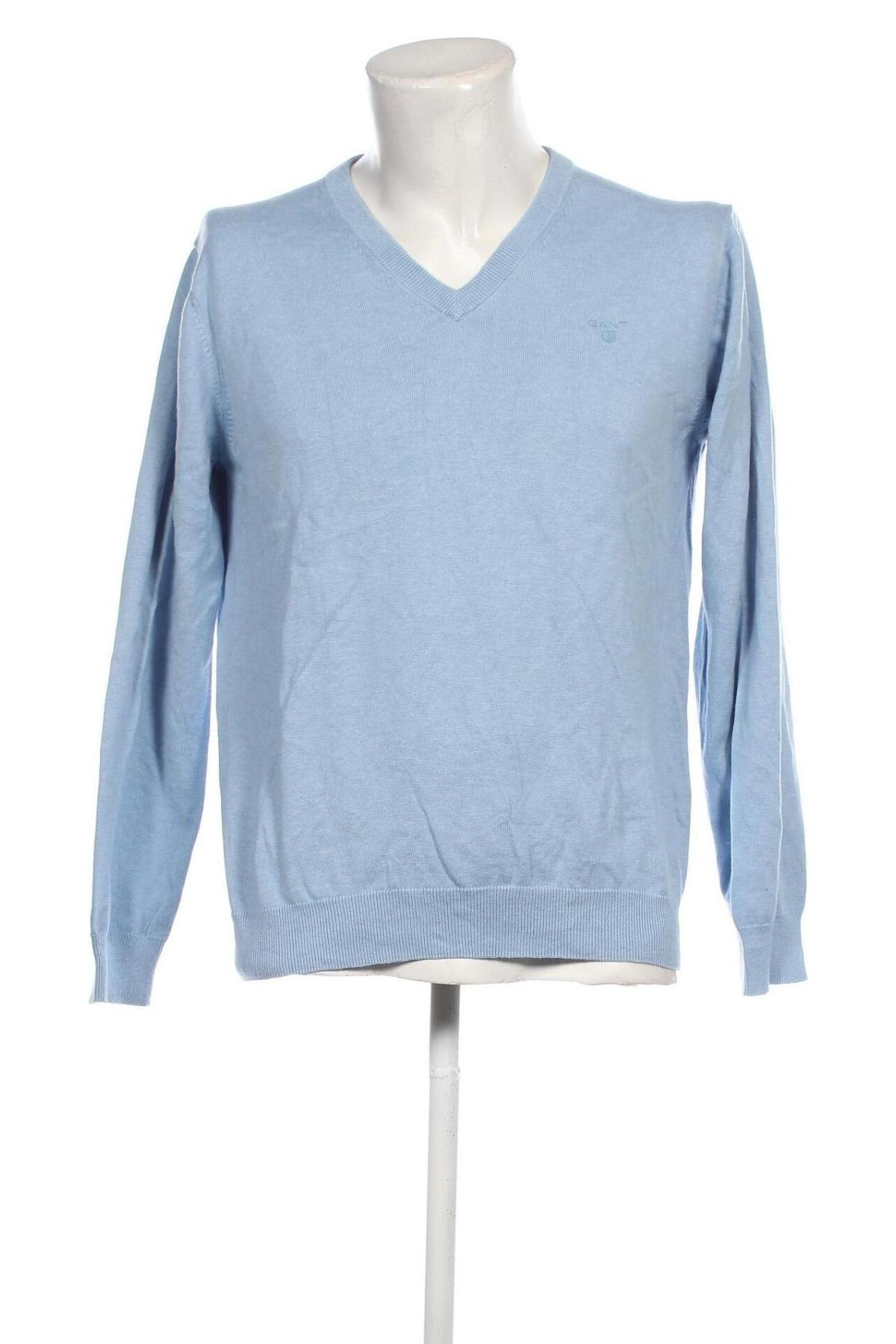 Pánský svetr  Gant, Velikost L, Barva Modrá, Cena  1 530,00 Kč
