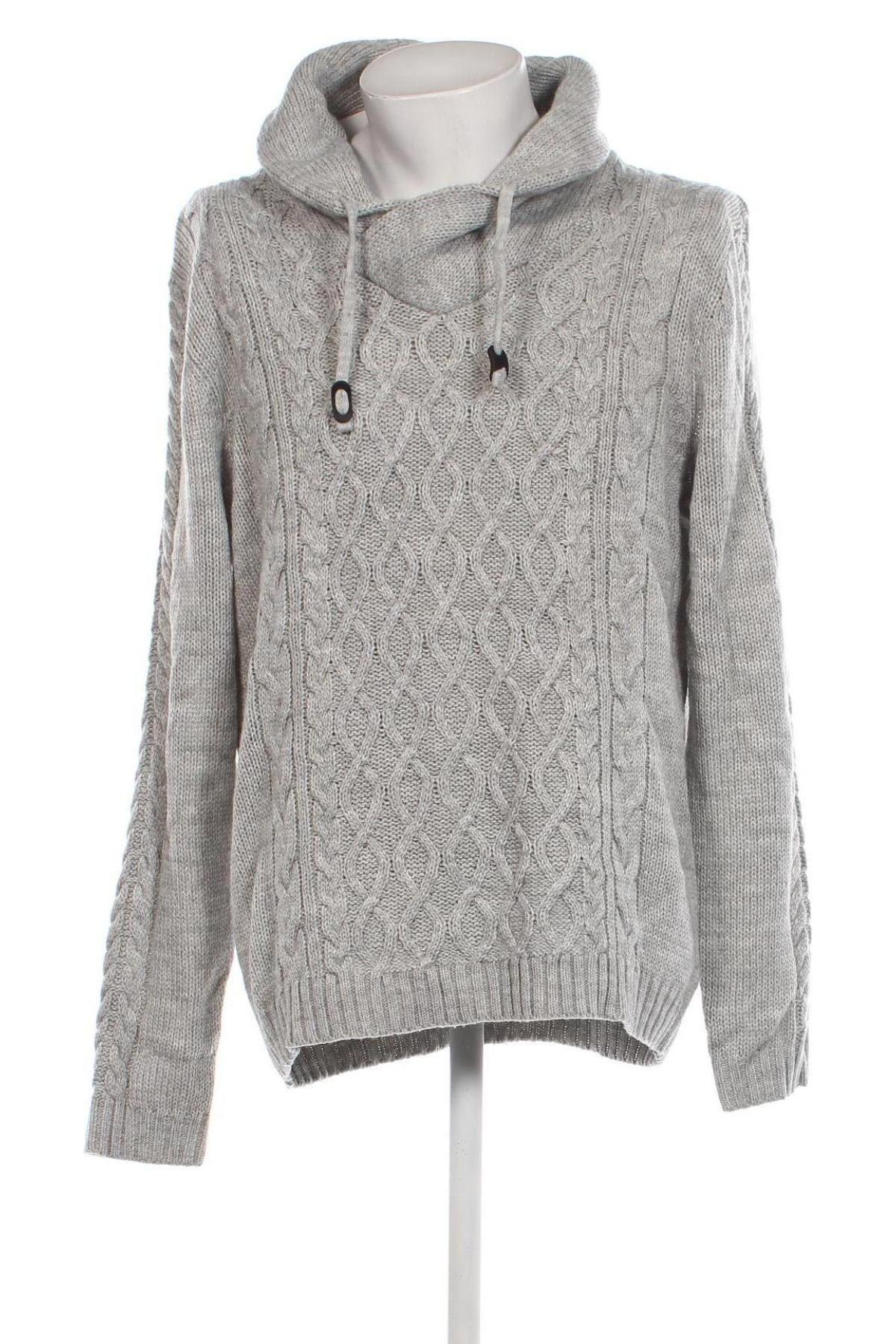 Ανδρικό πουλόβερ H&M Divided, Μέγεθος XL, Χρώμα Γκρί, Τιμή 4,66 €