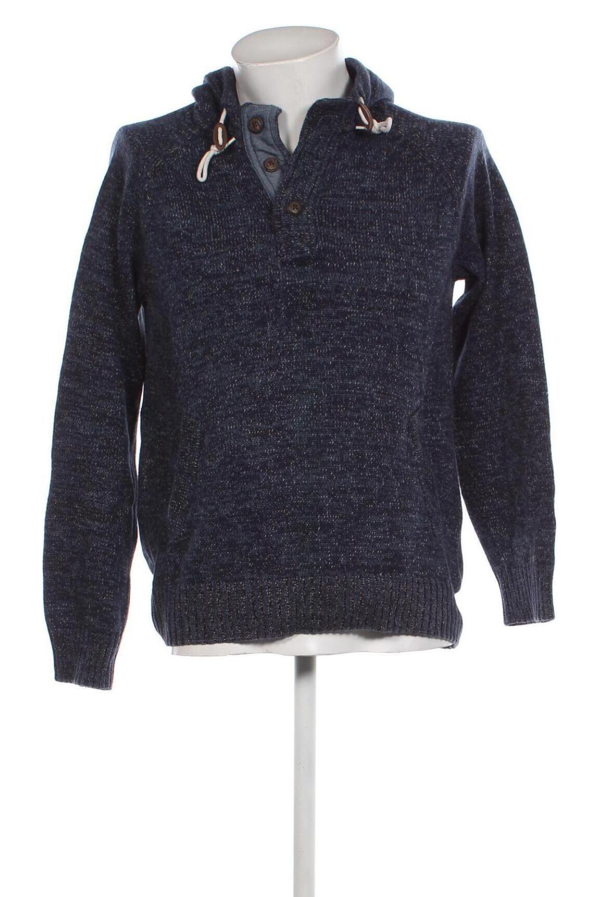 Ανδρικό πουλόβερ H&M L.O.G.G., Μέγεθος M, Χρώμα Μπλέ, Τιμή 8,61 €
