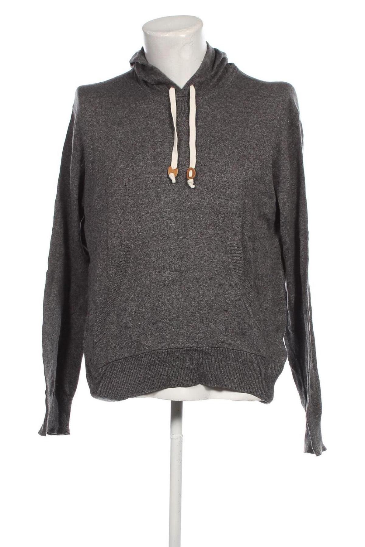 Herrenpullover H&M L.O.G.G., Größe M, Farbe Grau, Preis 5,25 €