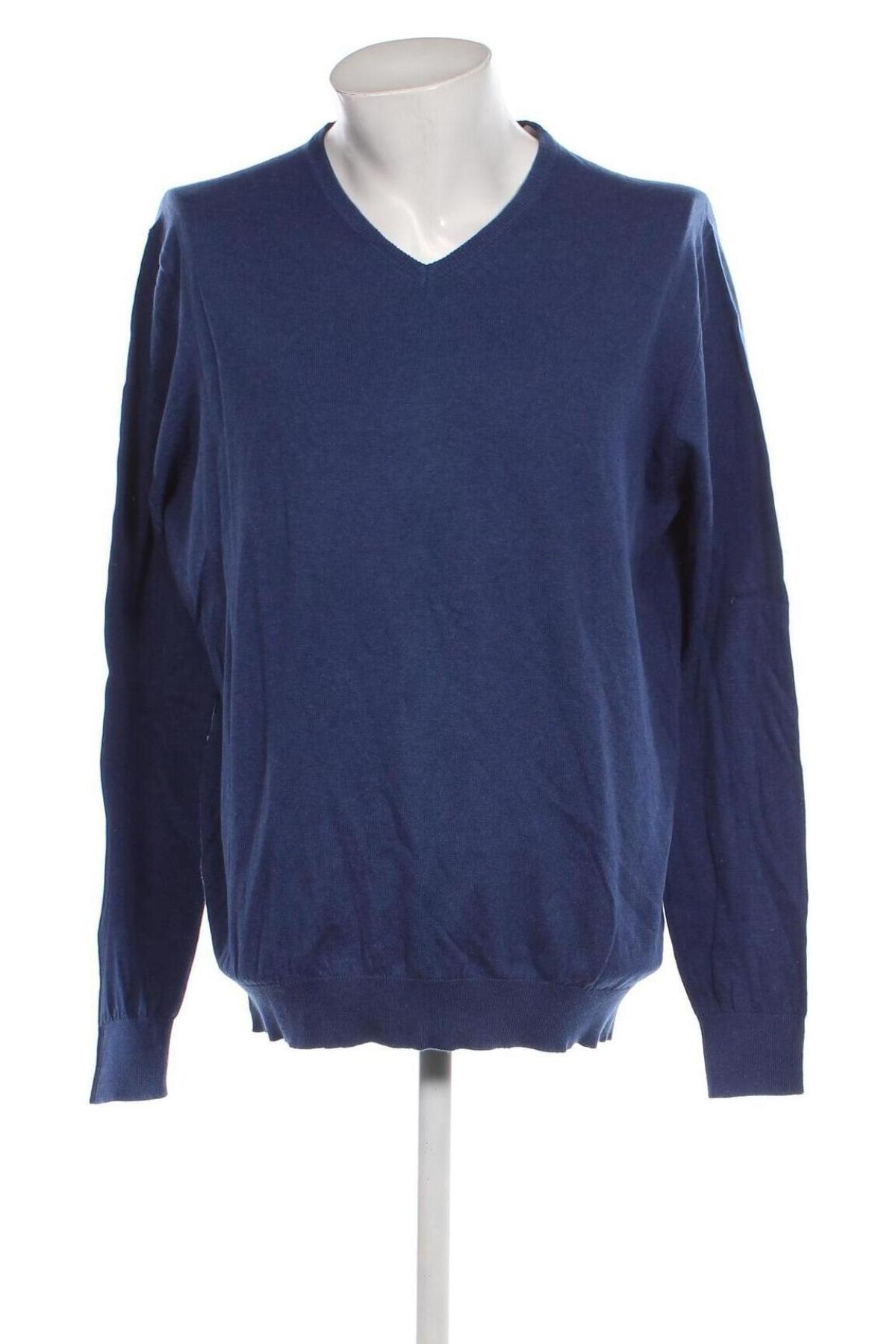 Мъжки пуловер Hema, Размер XXL, Цвят Син, Цена 10,73 лв.