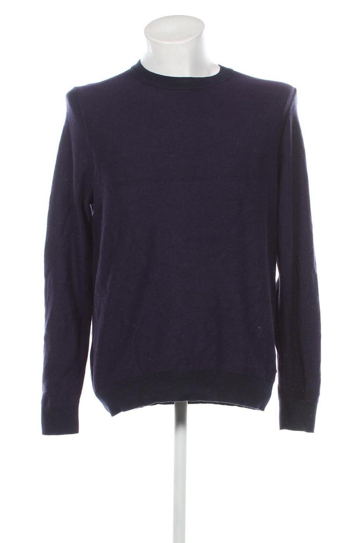 Herrenpullover Hugo Boss, Größe XL, Farbe Lila, Preis 63,88 €