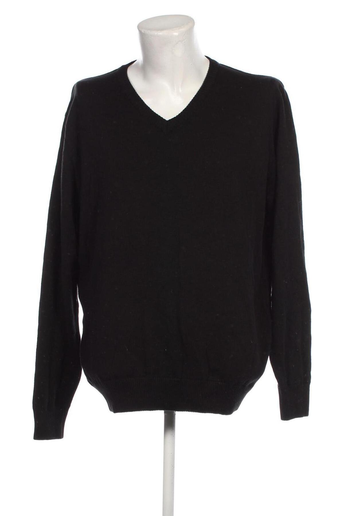Ανδρικό πουλόβερ Identic, Μέγεθος XXL, Χρώμα Μαύρο, Τιμή 4,49 €
