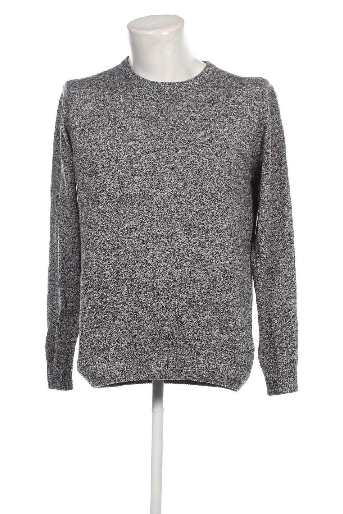 Ανδρικό πουλόβερ Identic, Μέγεθος M, Χρώμα Γκρί, Τιμή 6,64 €
