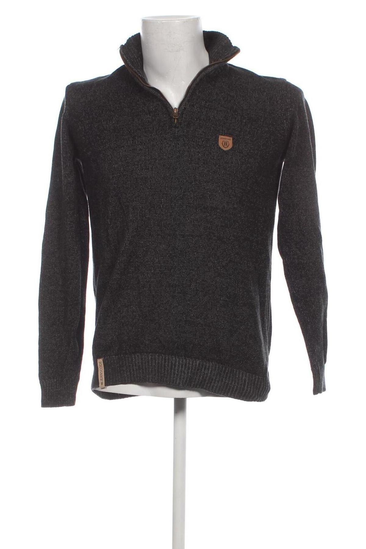 Мъжки пуловер Indicode, Размер L, Цвят Сив, Цена 8,50 лв.