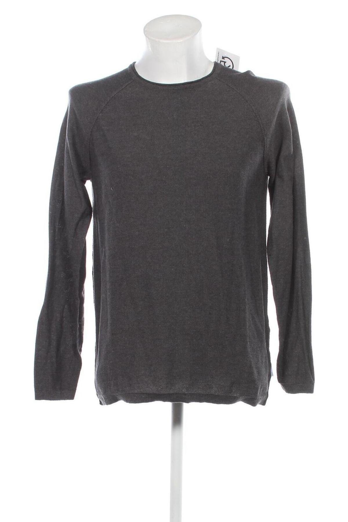 Herrenpullover Jack & Jones, Größe L, Farbe Grau, Preis 9,92 €