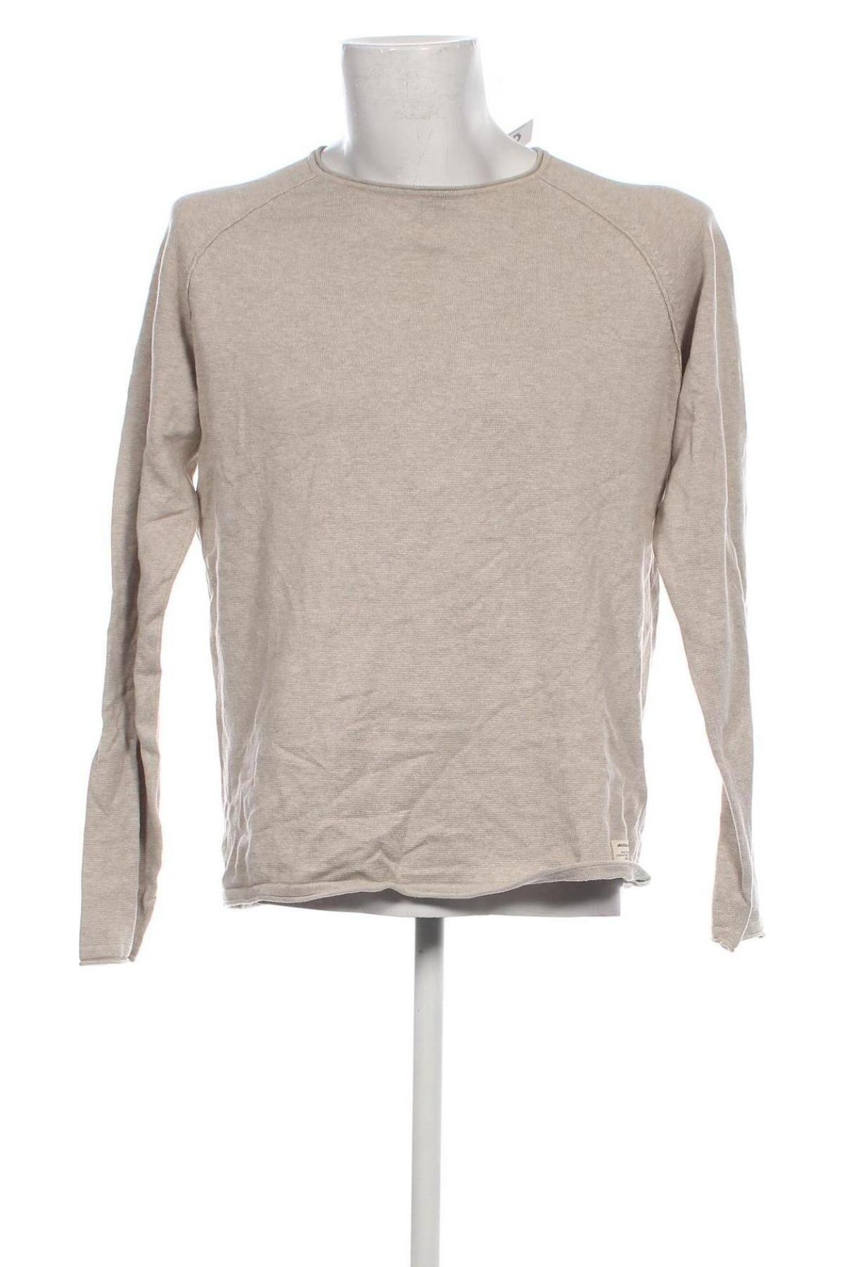 Ανδρικό πουλόβερ Jack & Jones, Μέγεθος XL, Χρώμα Γκρί, Τιμή 10,94 €