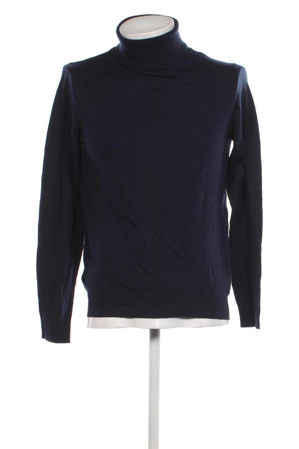 Ανδρικό πουλόβερ Jack & Jones, Μέγεθος L, Χρώμα Μπλέ, Τιμή 7,78 €