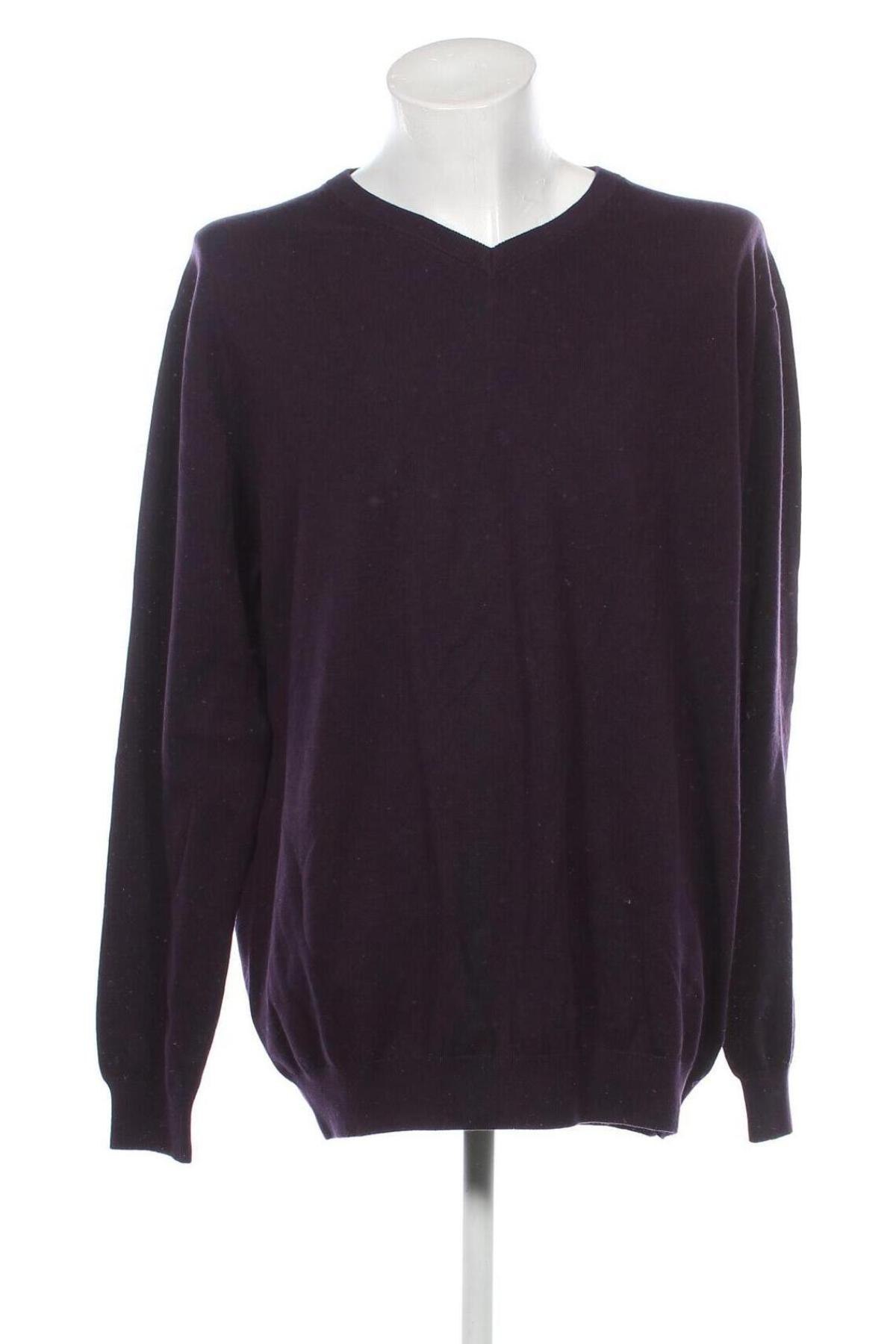Ανδρικό πουλόβερ Jack's, Μέγεθος XXL, Χρώμα Βιολετί, Τιμή 9,39 €