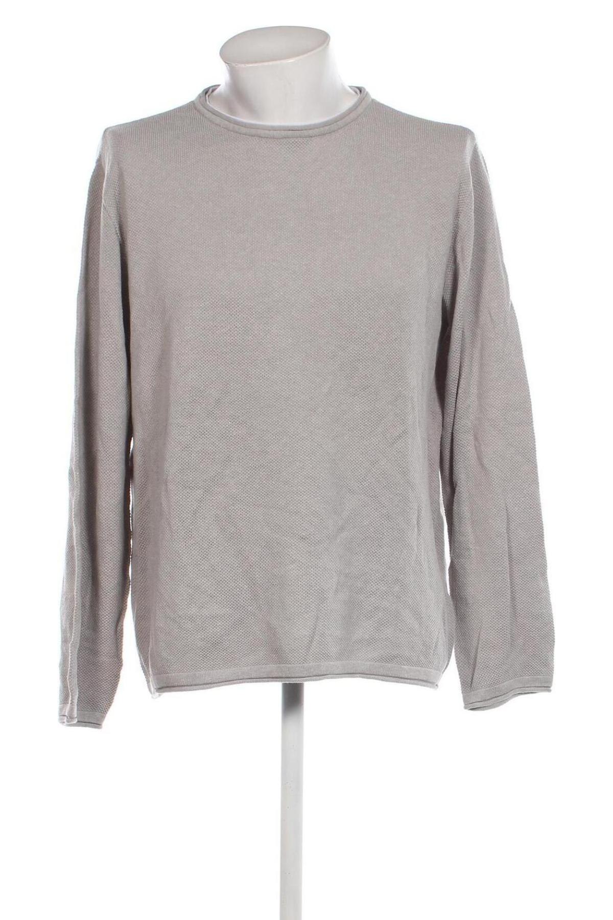 Ανδρικό πουλόβερ Jean Pascale, Μέγεθος XL, Χρώμα Γκρί, Τιμή 7,18 €