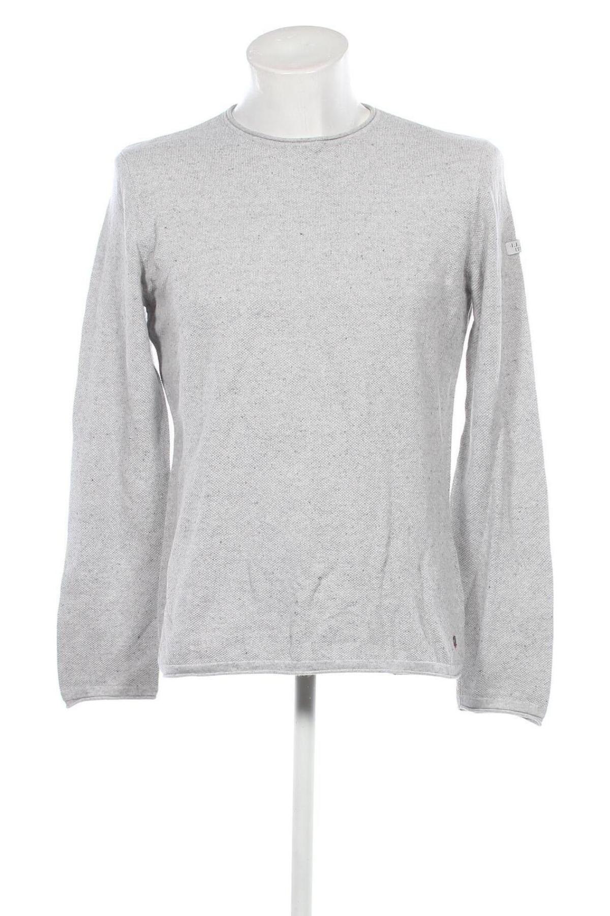 Ανδρικό πουλόβερ Jean Pascale, Μέγεθος L, Χρώμα Γκρί, Τιμή 7,18 €
