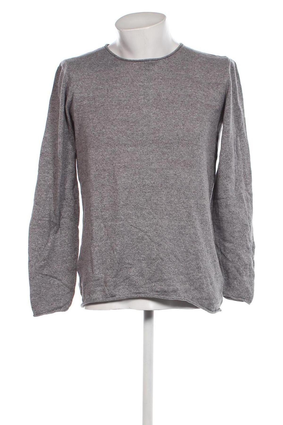 Ανδρικό πουλόβερ Jean Pascale, Μέγεθος M, Χρώμα Γκρί, Τιμή 7,18 €
