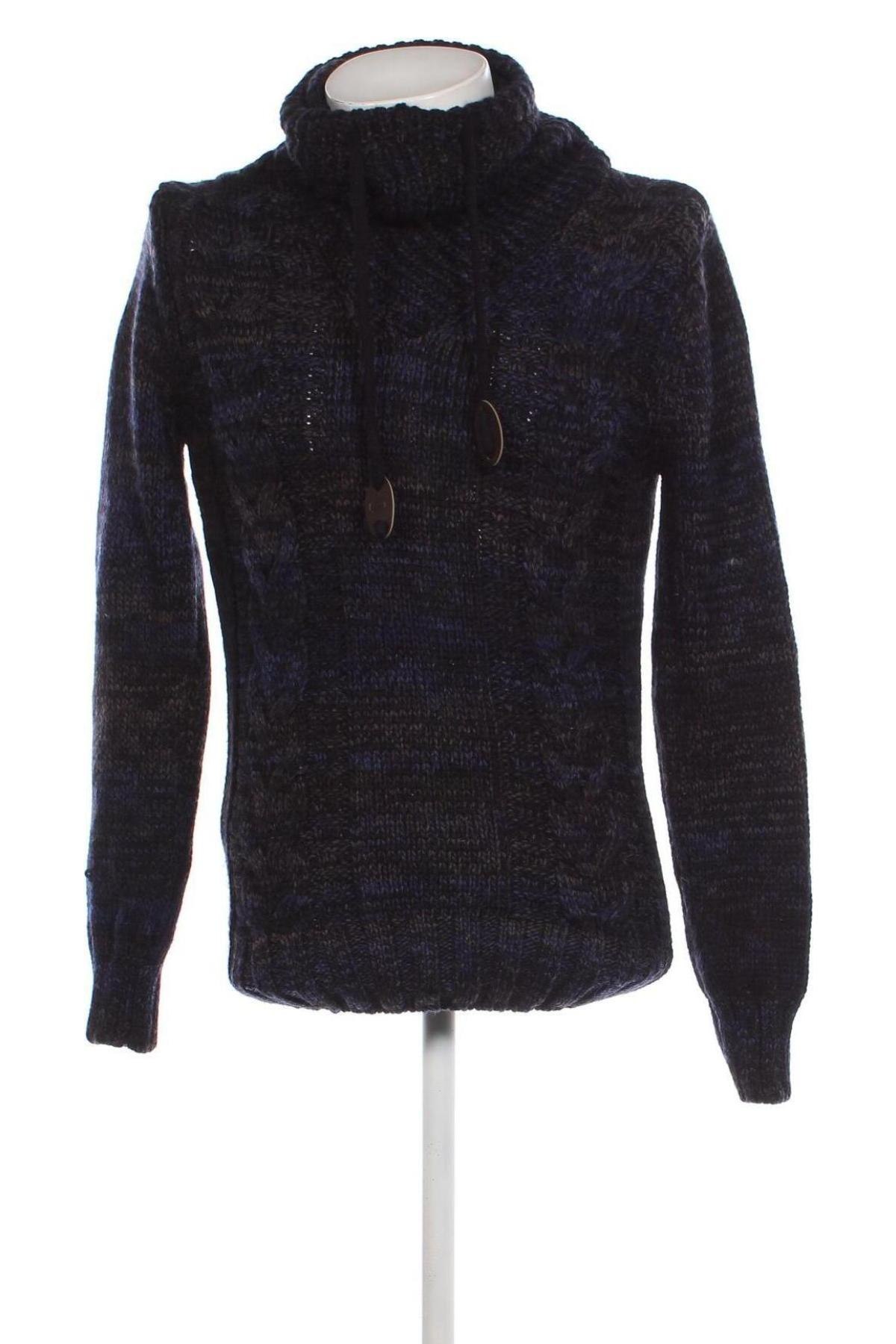 Herrenpullover Leif Nelson, Größe S, Farbe Blau, Preis 4,04 €