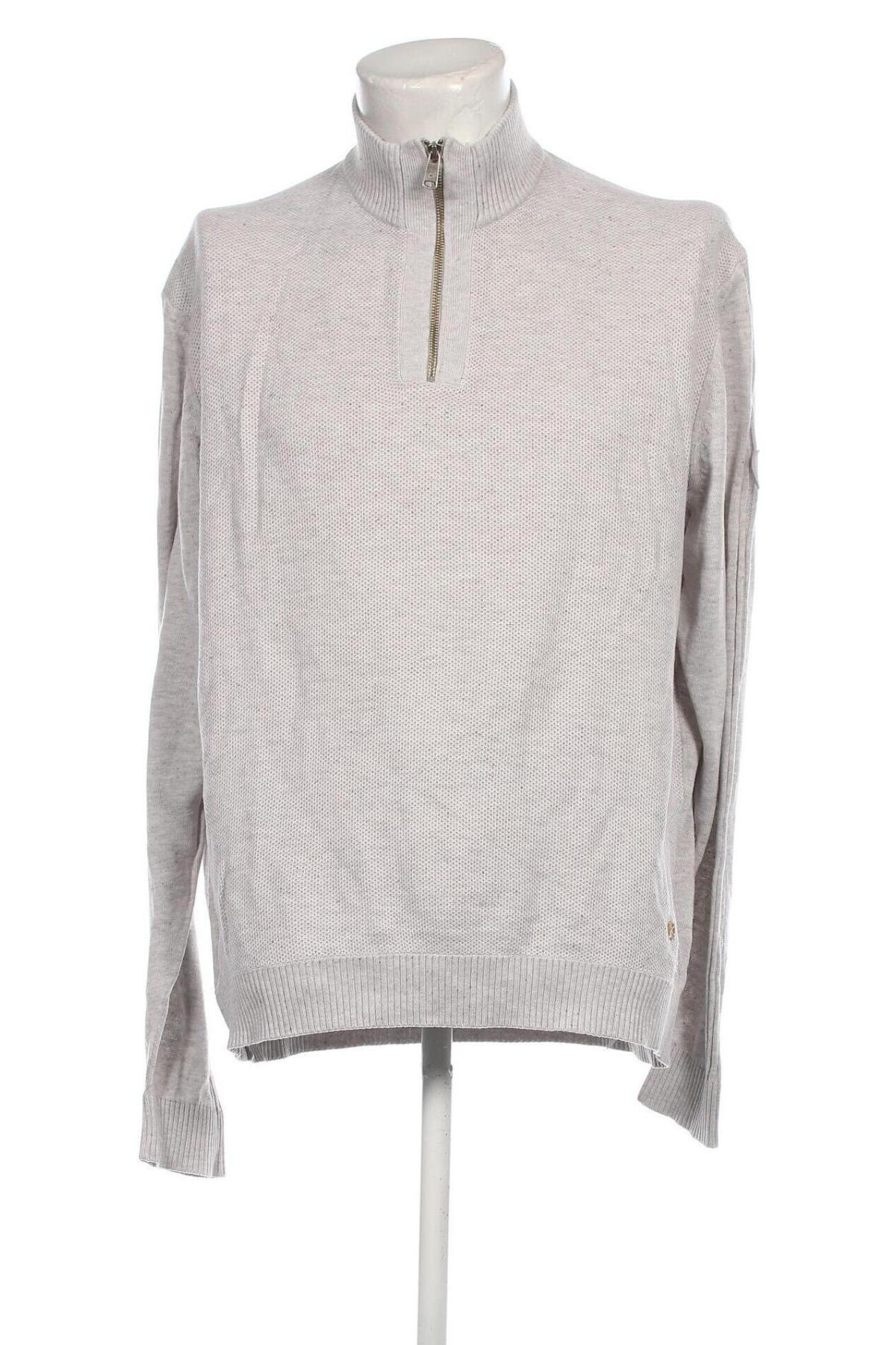 Ανδρικό πουλόβερ Lerros, Μέγεθος XL, Χρώμα Γκρί, Τιμή 7,78 €