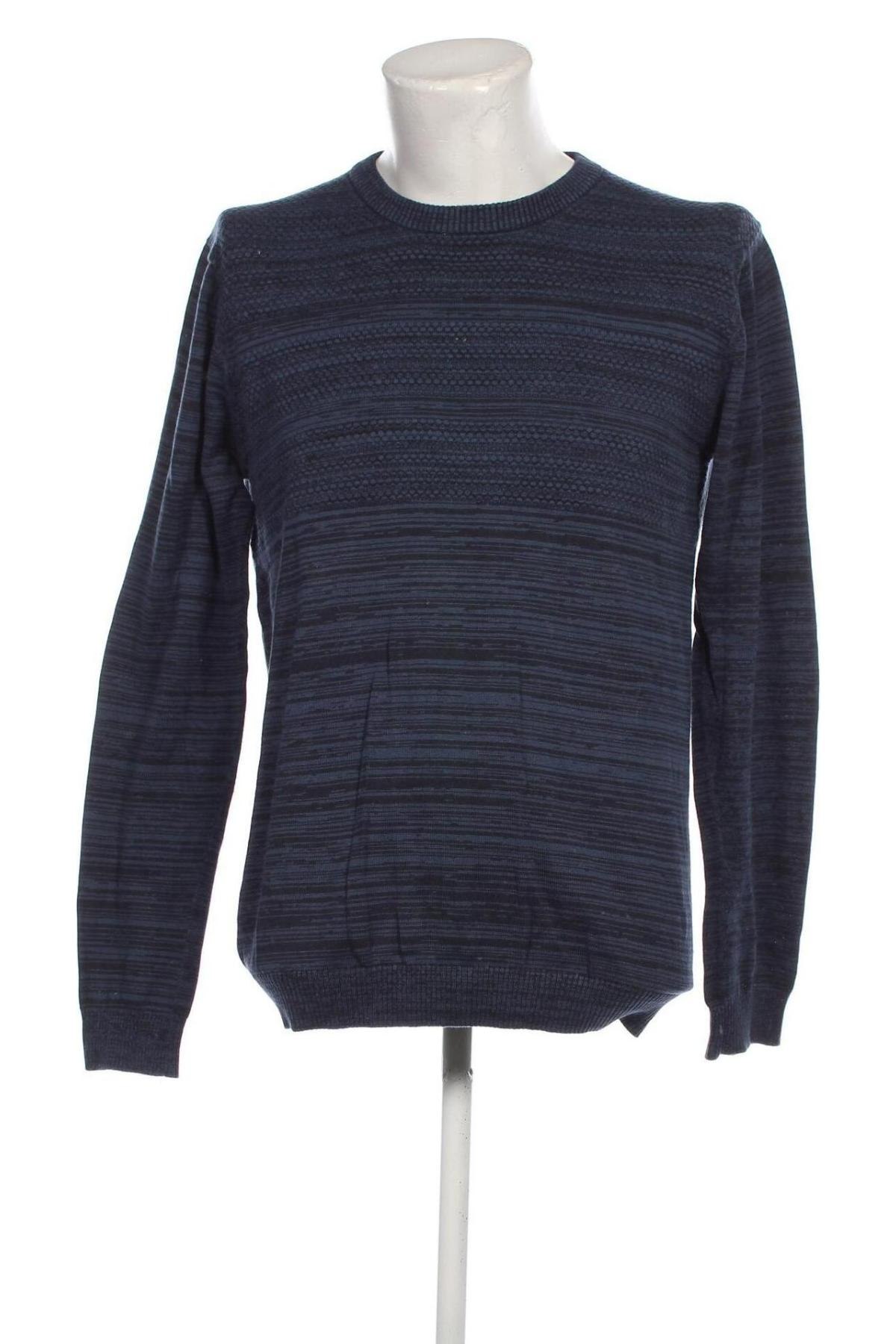 Мъжки пуловер Lindbergh, Размер L, Цвят Син, Цена 27,90 лв.