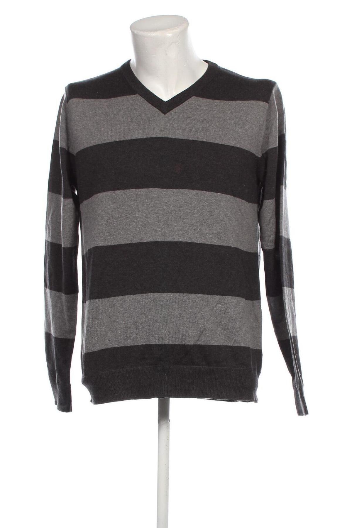Ανδρικό πουλόβερ Mario Conti, Μέγεθος M, Χρώμα Γκρί, Τιμή 5,47 €