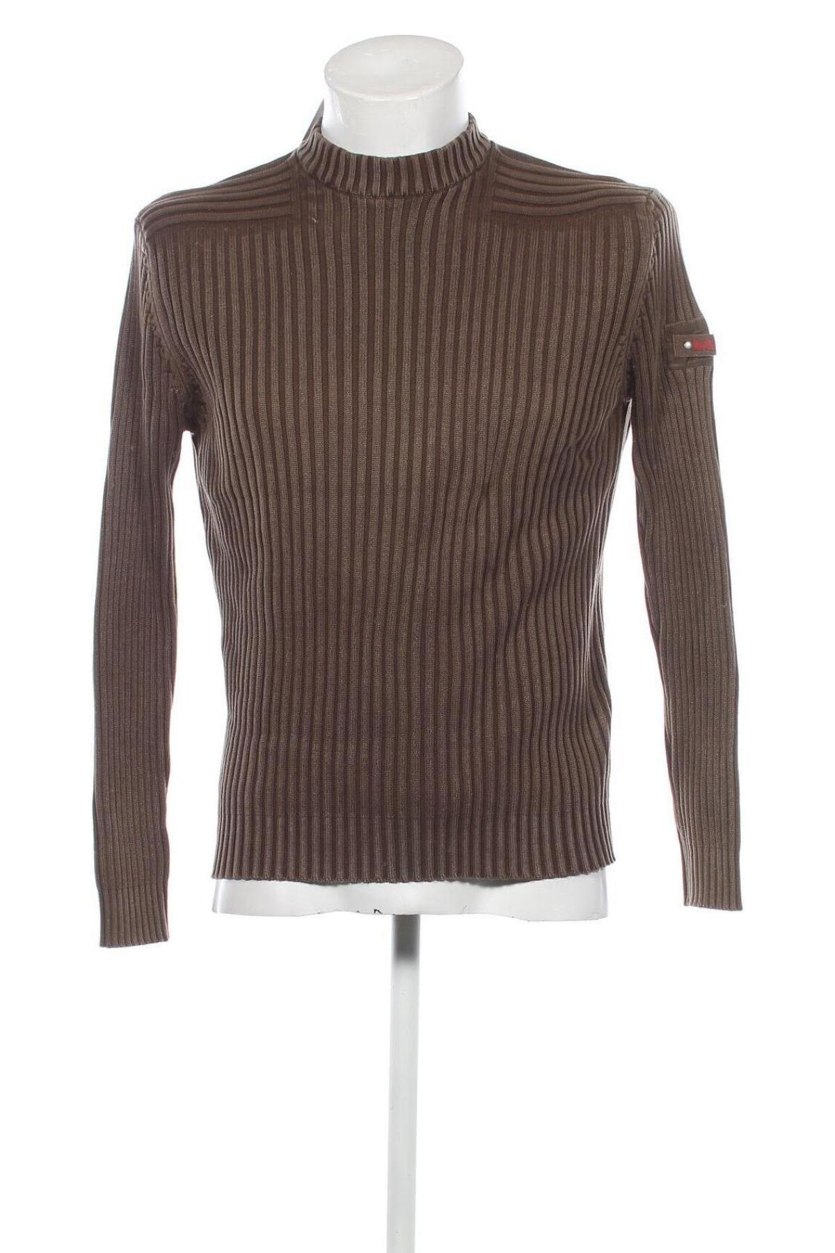 Мъжки пуловер Mexx, Размер M, Цвят Кафяв, Цена 8,84 лв.