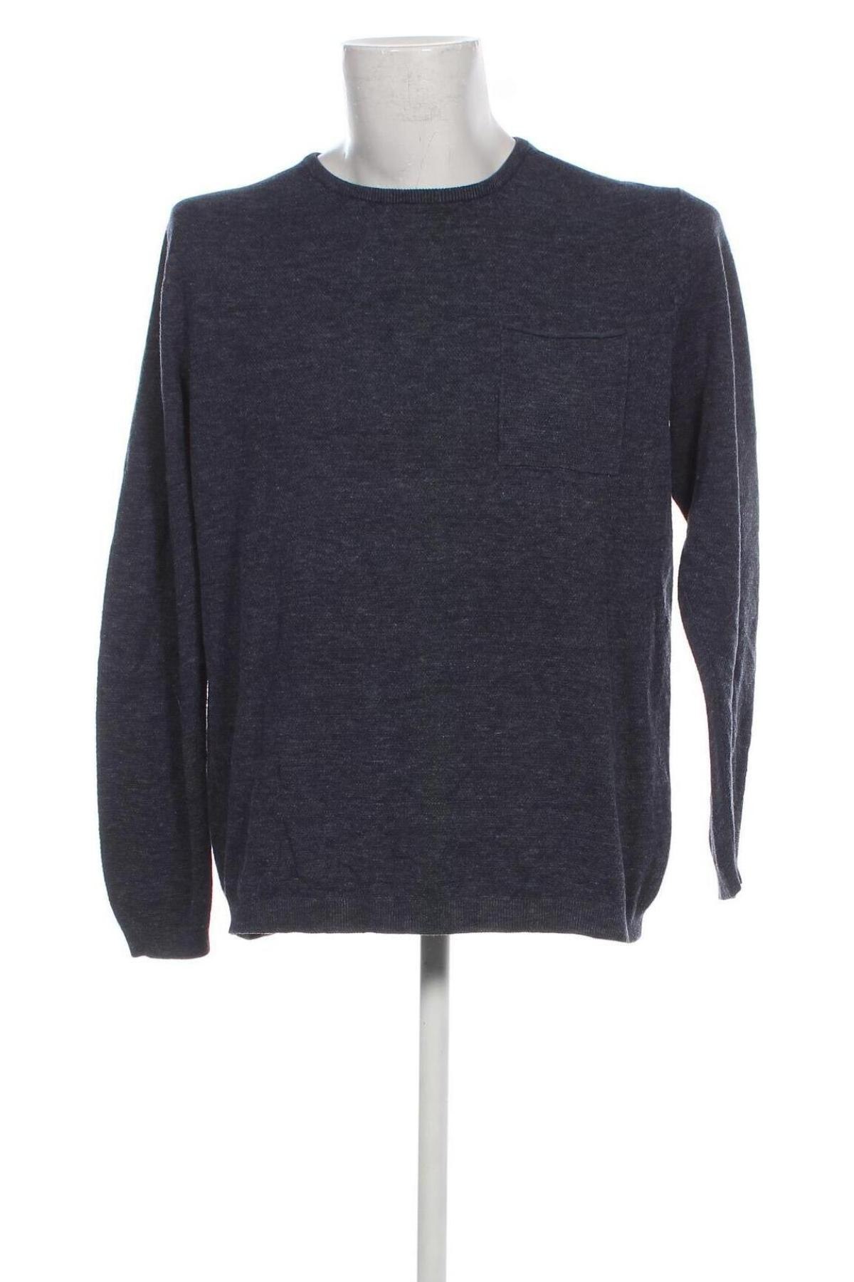 Мъжки пуловер Montego, Размер XL, Цвят Син, Цена 10,73 лв.