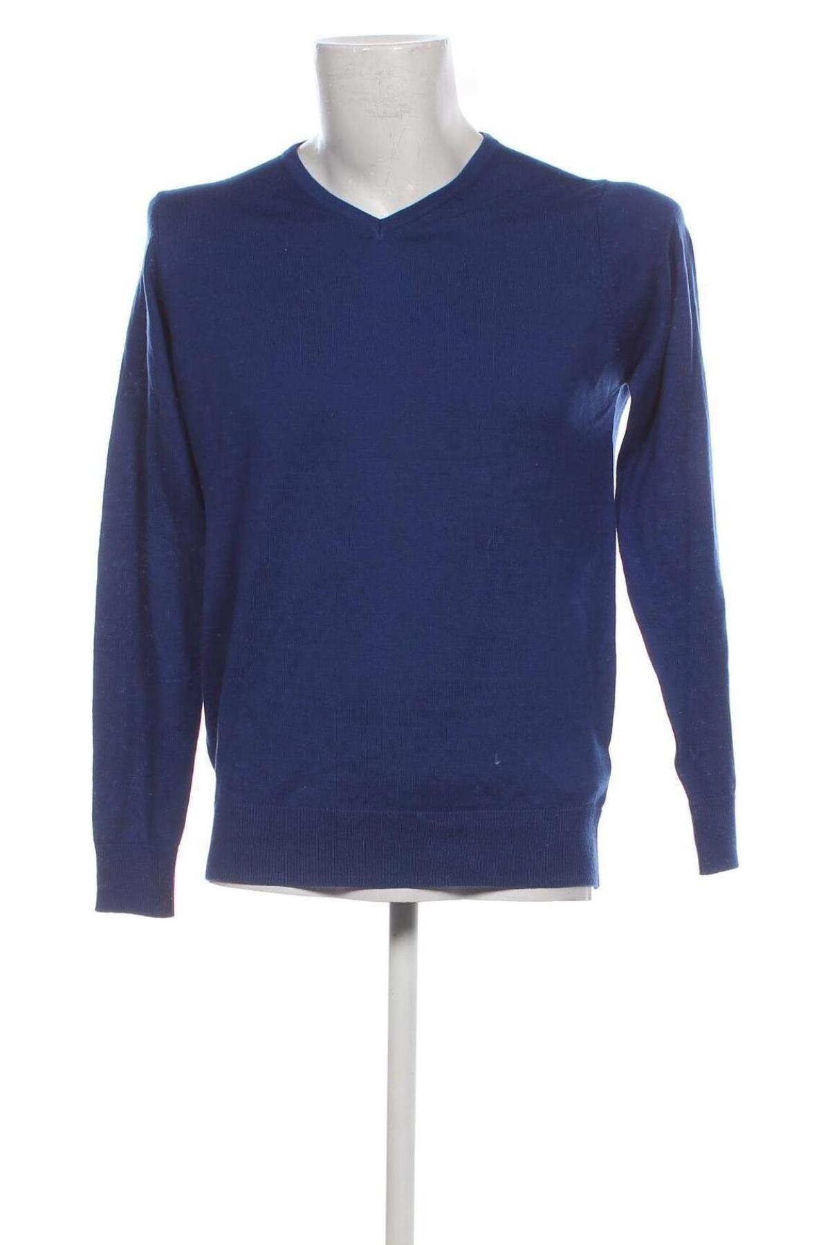 Ανδρικό πουλόβερ Nobel League, Μέγεθος M, Χρώμα Μπλέ, Τιμή 7,18 €