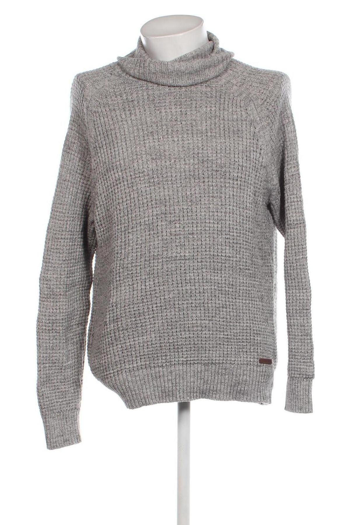 Herrenpullover Pier One, Größe L, Farbe Grau, Preis € 5,85