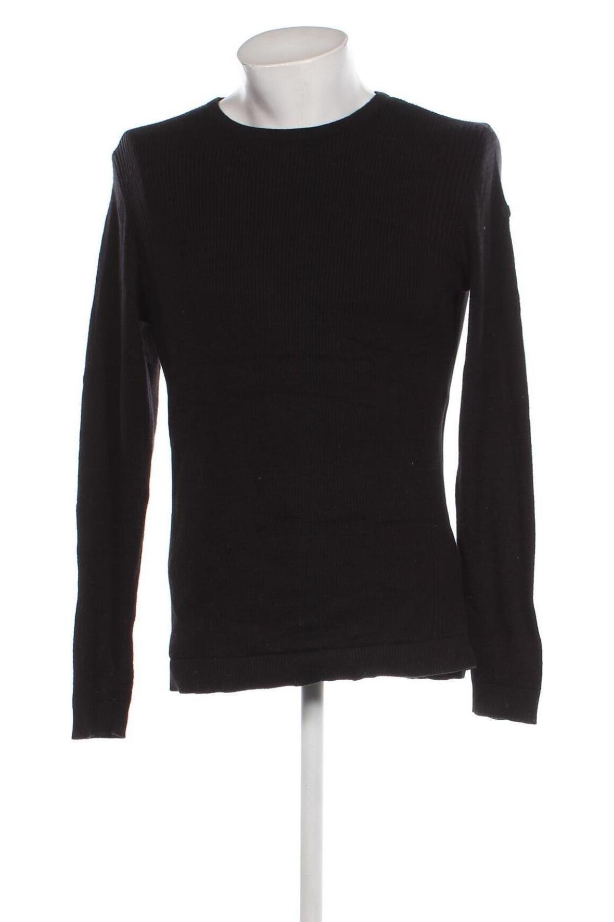 Ανδρικό πουλόβερ Pierre Cardin, Μέγεθος L, Χρώμα Μαύρο, Τιμή 16,49 €