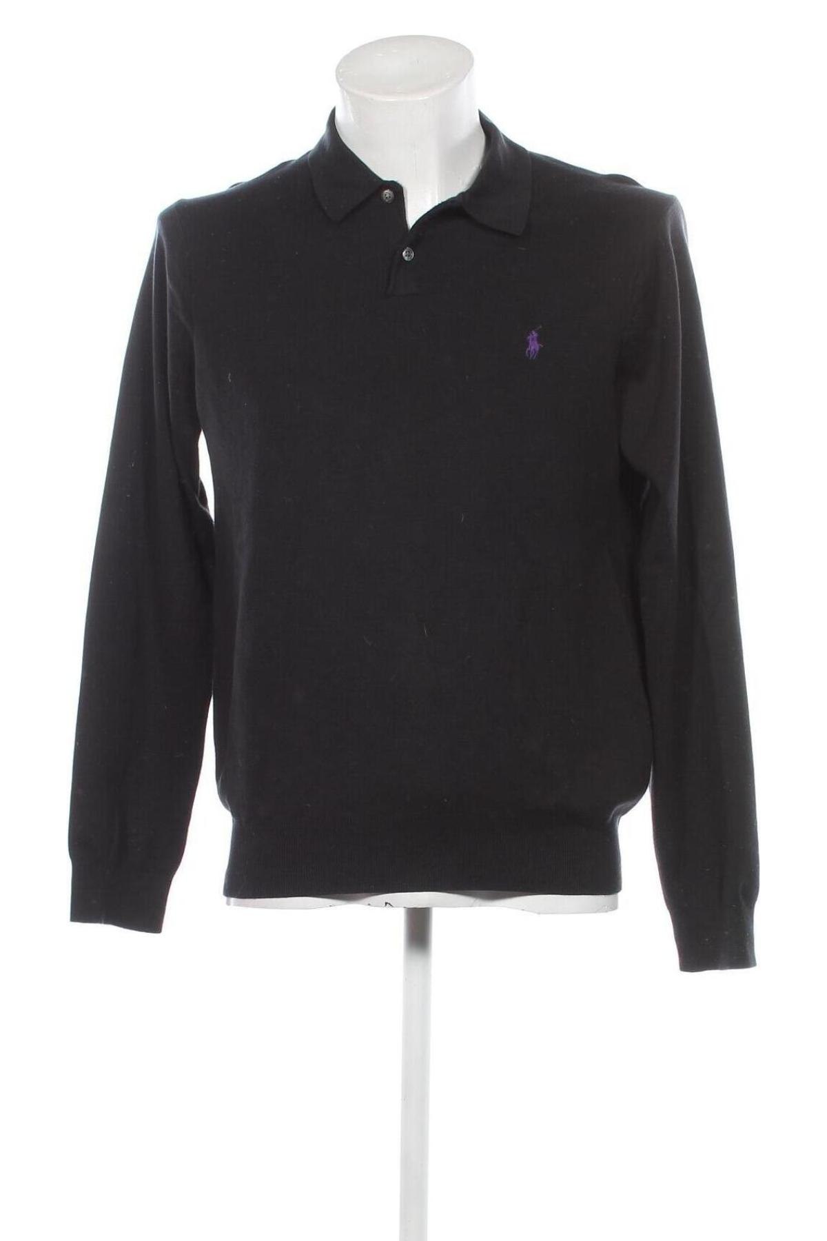 Herrenpullover Polo By Ralph Lauren, Größe L, Farbe Blau, Preis 52,50 €