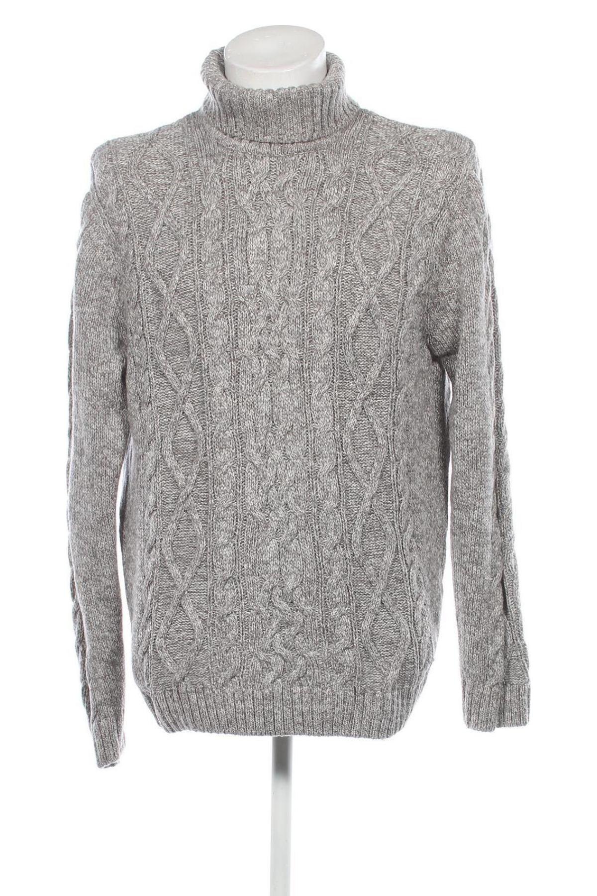 Мъжки пуловер Ragman, Размер XXL, Цвят Сив, Цена 14,28 лв.