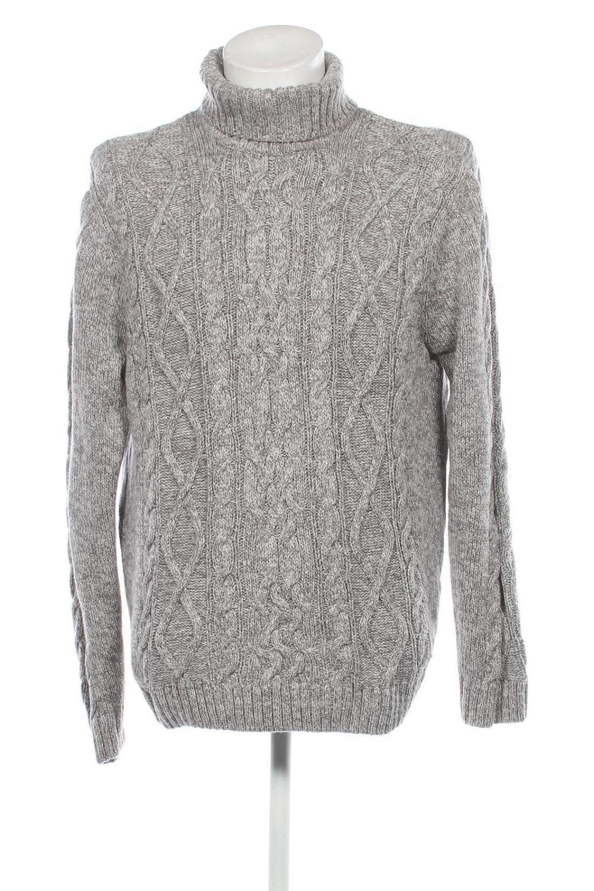 Herrenpullover Ragman, Größe XXL, Farbe Grau, Preis 6,15 €