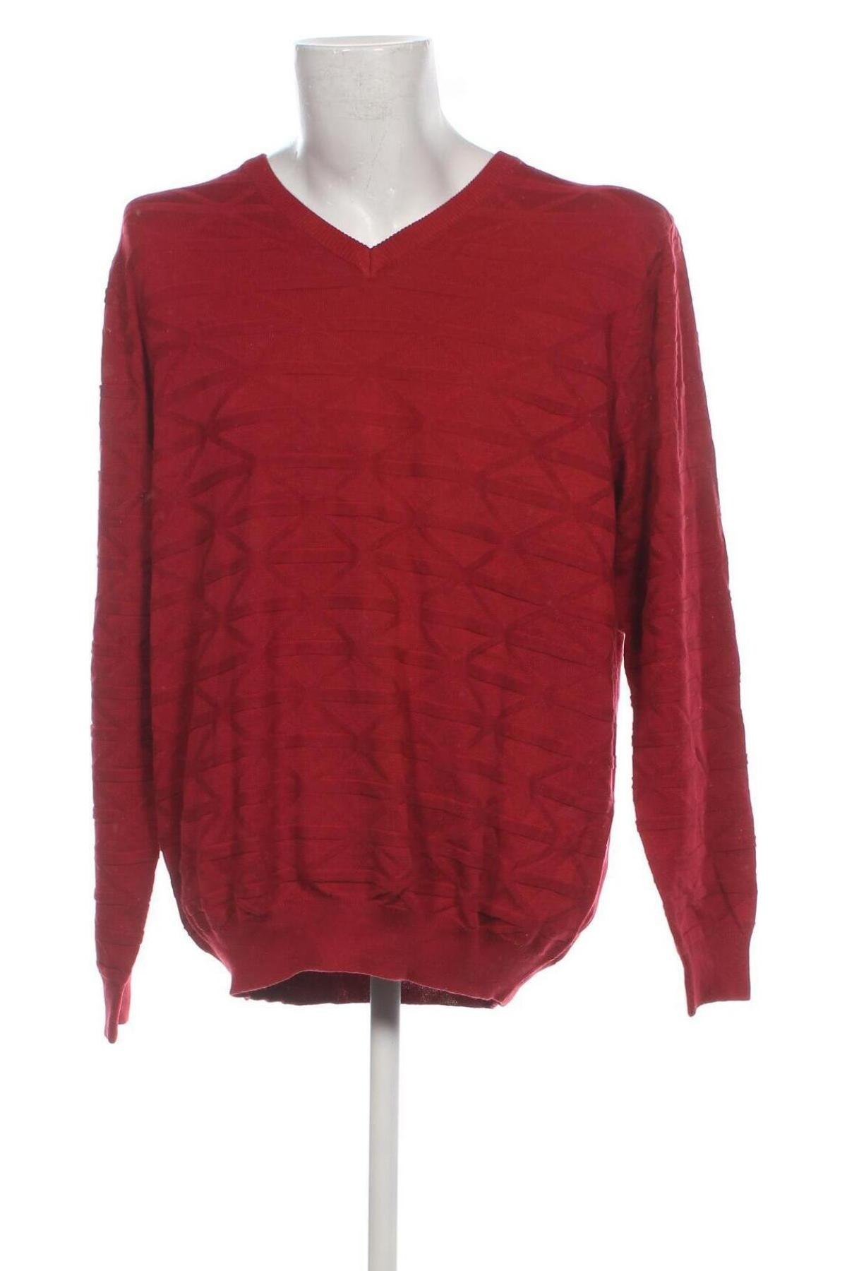 Мъжки пуловер Roger Kent, Размер XL, Цвят Червен, Цена 8,84 лв.