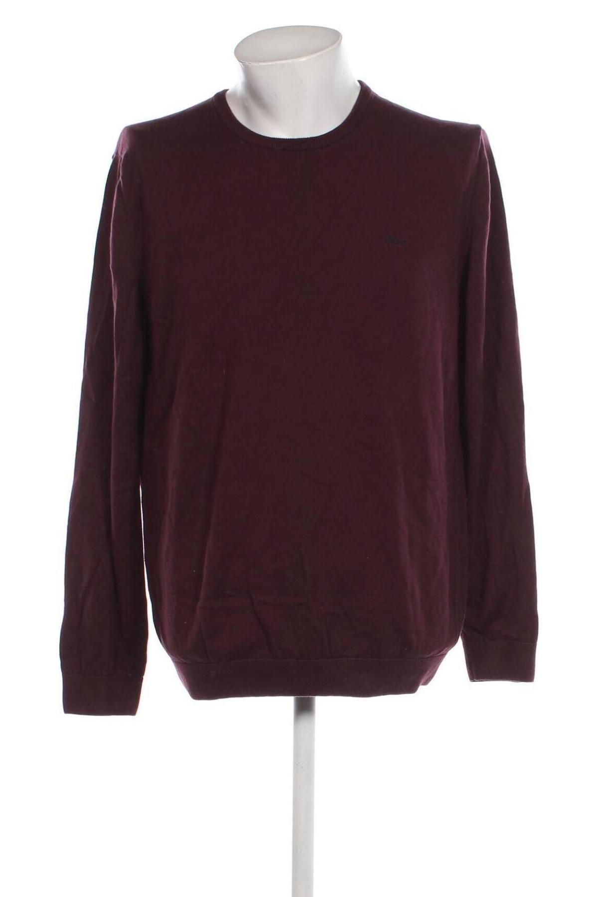 Мъжки пуловер S.Oliver, Размер XL, Цвят Червен, Цена 12,58 лв.