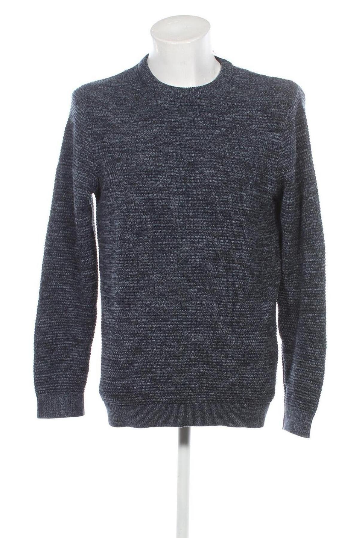 Мъжки пуловер Selected Homme, Размер L, Цвят Син, Цена 12,92 лв.