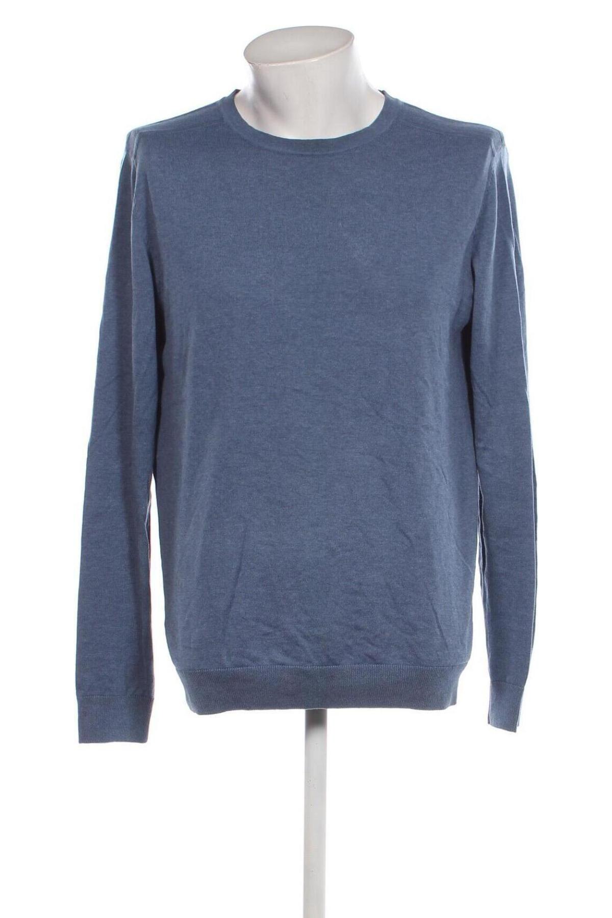 Ανδρικό πουλόβερ Selected Homme, Μέγεθος M, Χρώμα Μπλέ, Τιμή 10,52 €