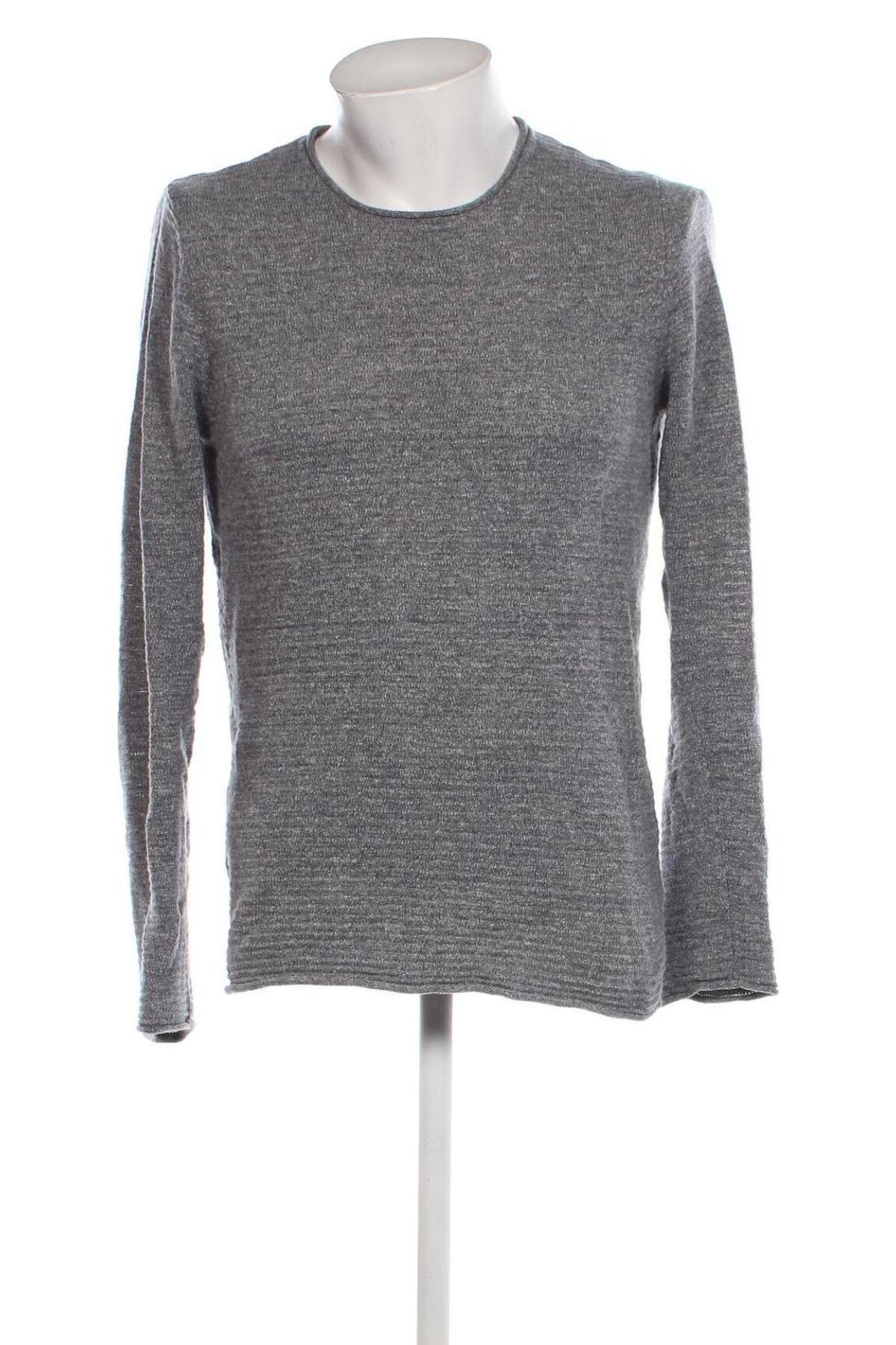 Мъжки пуловер Selected Homme, Размер M, Цвят Сив, Цена 15,30 лв.
