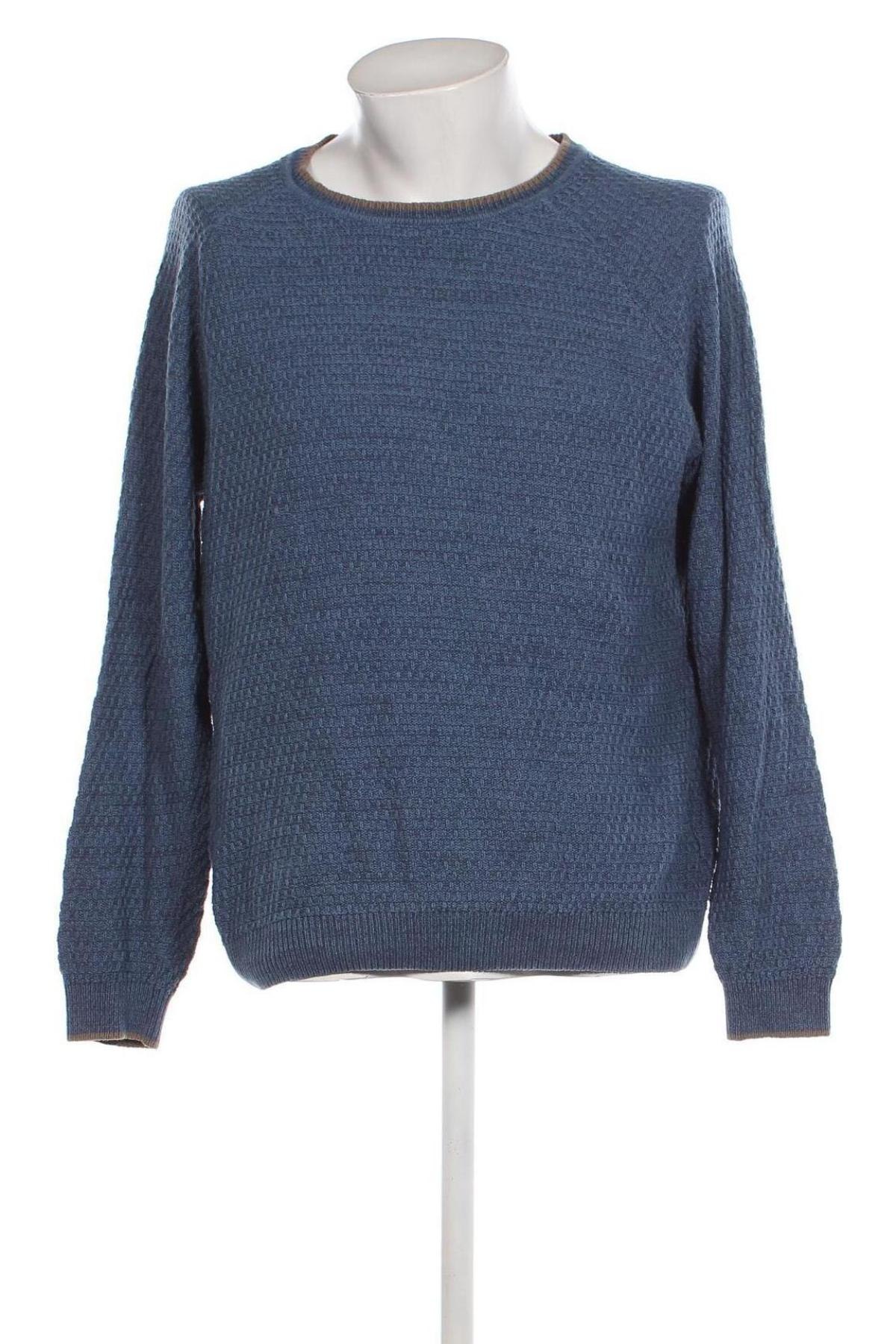 Ανδρικό πουλόβερ Straight Up, Μέγεθος L, Χρώμα Μπλέ, Τιμή 5,20 €