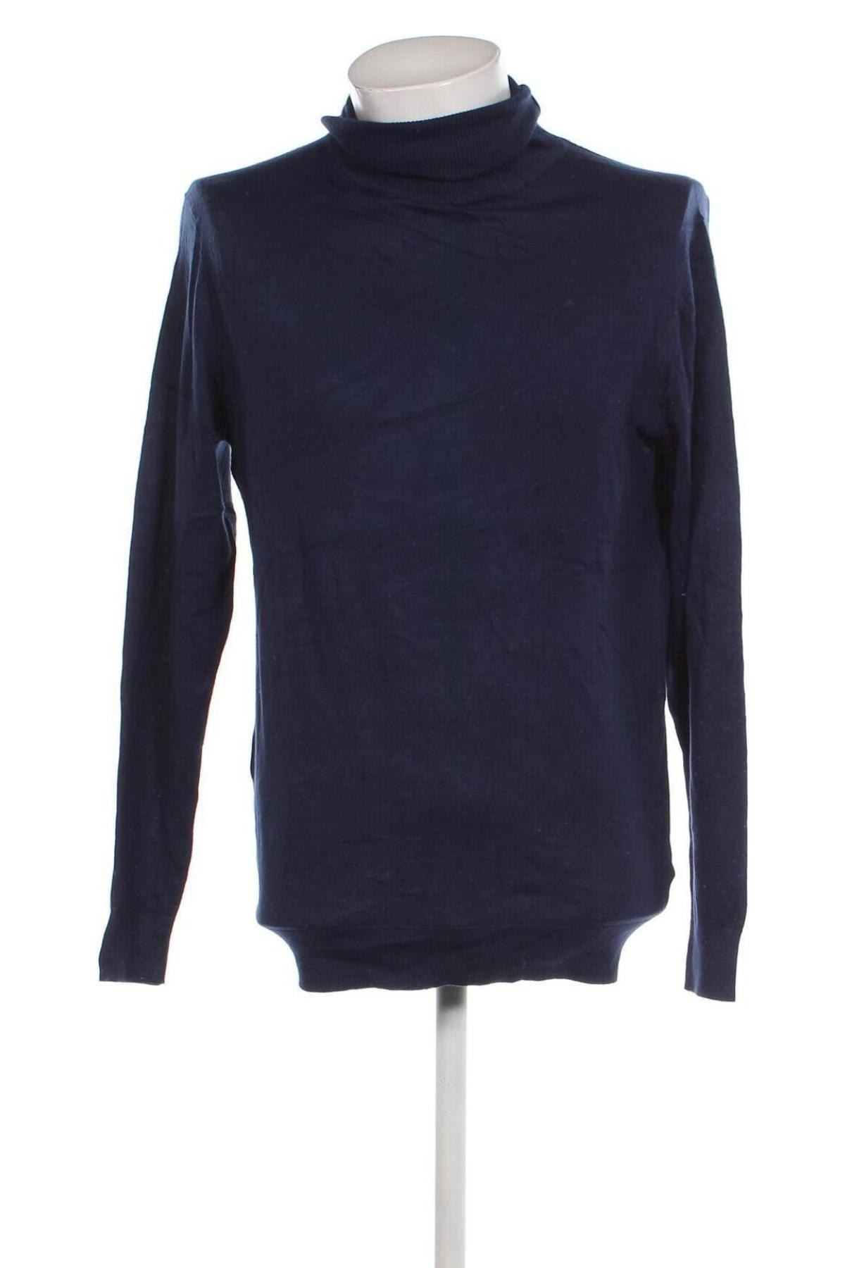 Ανδρικό πουλόβερ Straight Up, Μέγεθος M, Χρώμα Μπλέ, Τιμή 7,18 €