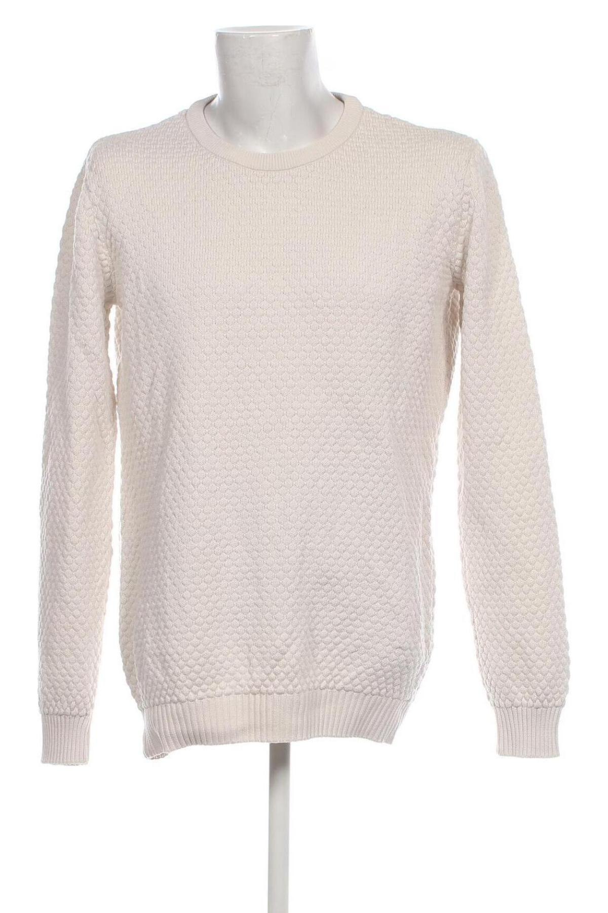 Ανδρικό πουλόβερ Tailored Originals, Μέγεθος L, Χρώμα Λευκό, Τιμή 5,47 €