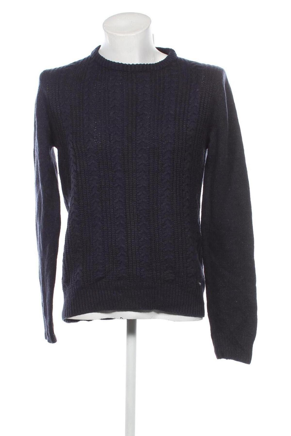 Herrenpullover Threadbare, Größe M, Farbe Blau, Preis € 9,89