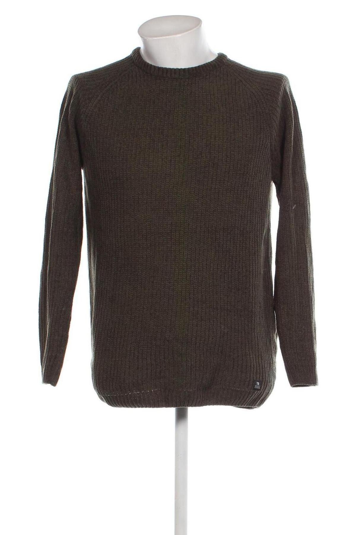 Ανδρικό πουλόβερ Tom Tailor, Μέγεθος M, Χρώμα Πράσινο, Τιμή 8,41 €