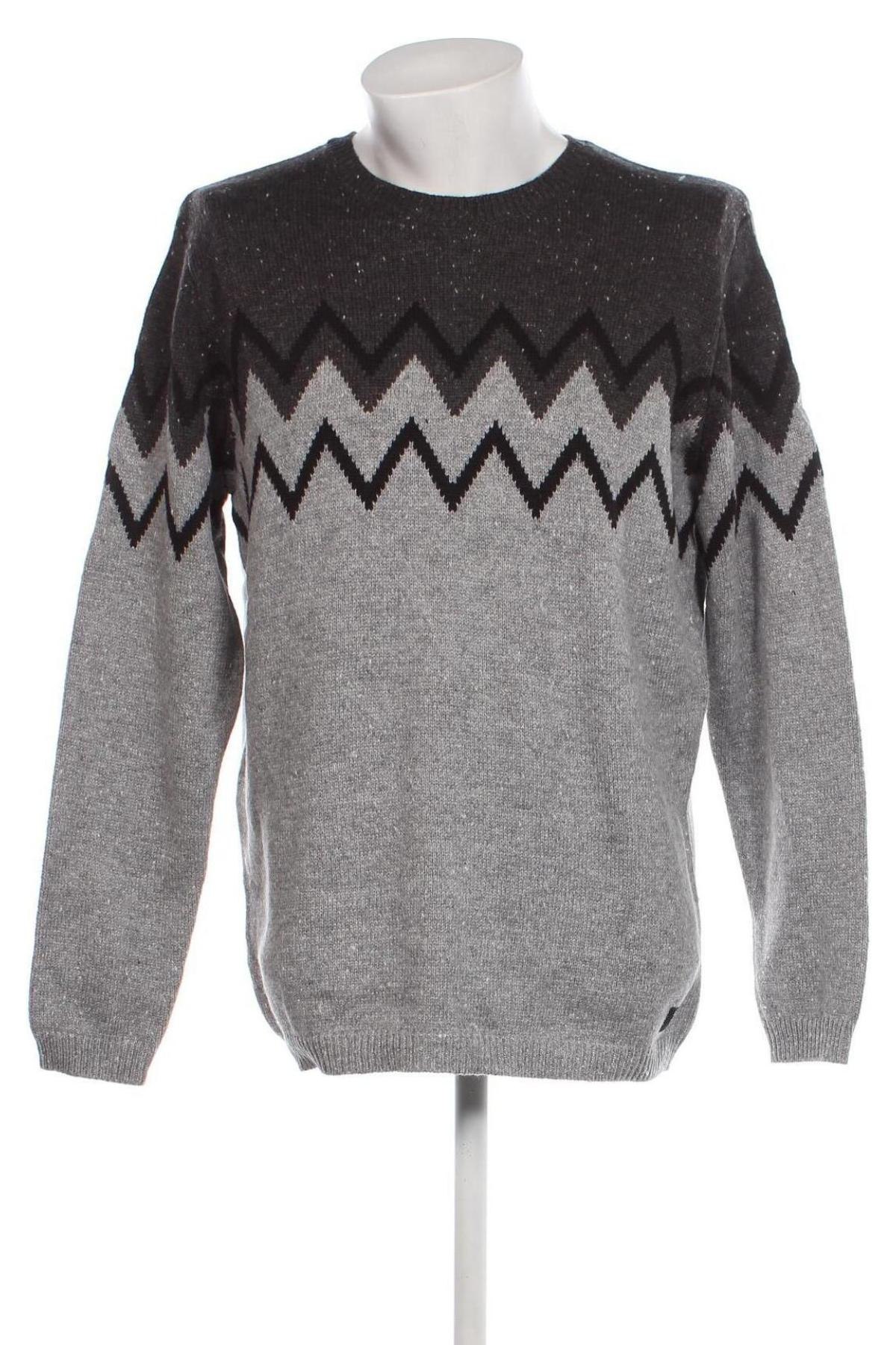 Ανδρικό πουλόβερ Tom Tailor, Μέγεθος XL, Χρώμα Γκρί, Τιμή 15,88 €