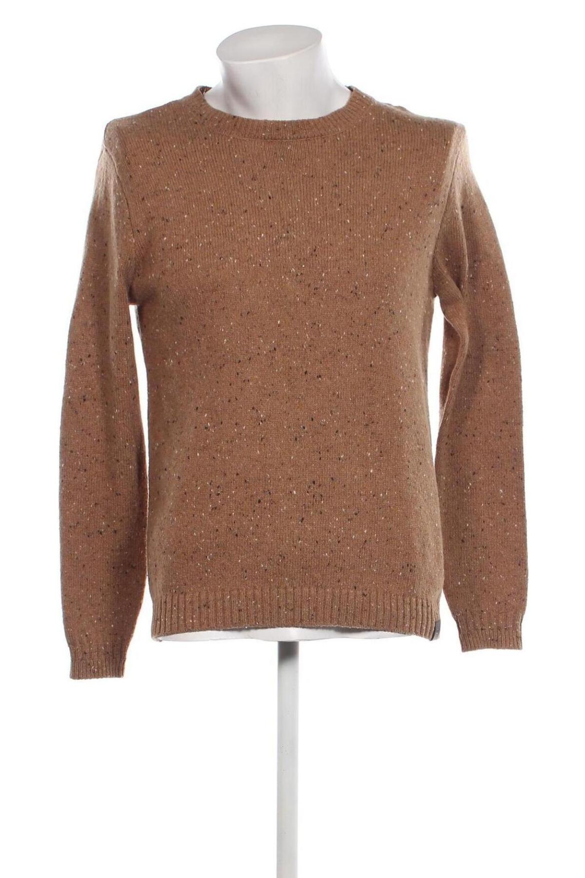 Мъжки пуловер Tom Tailor, Размер L, Цвят Кафяв, Цена 30,80 лв.