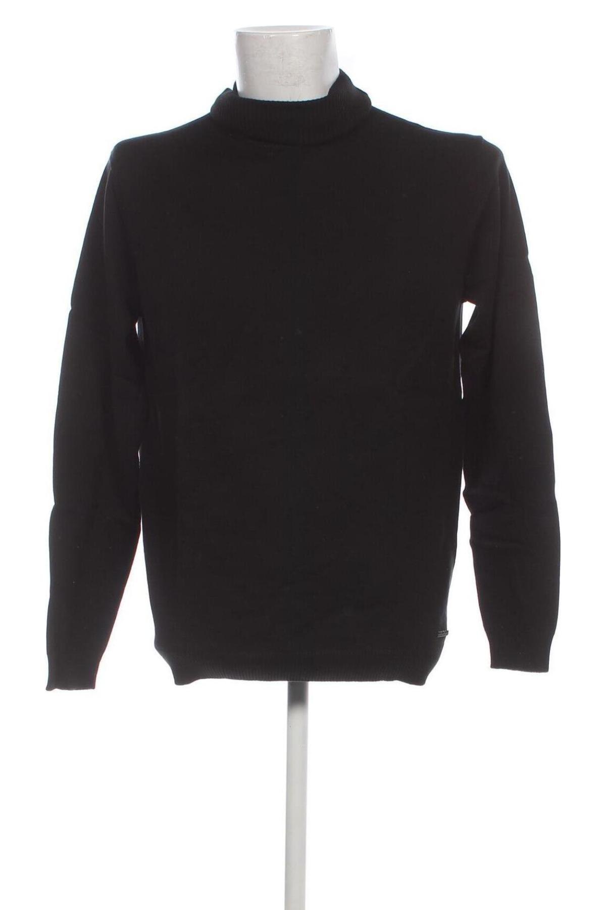 Мъжки пуловер Tom Tailor, Размер XL, Цвят Черен, Цена 23,10 лв.