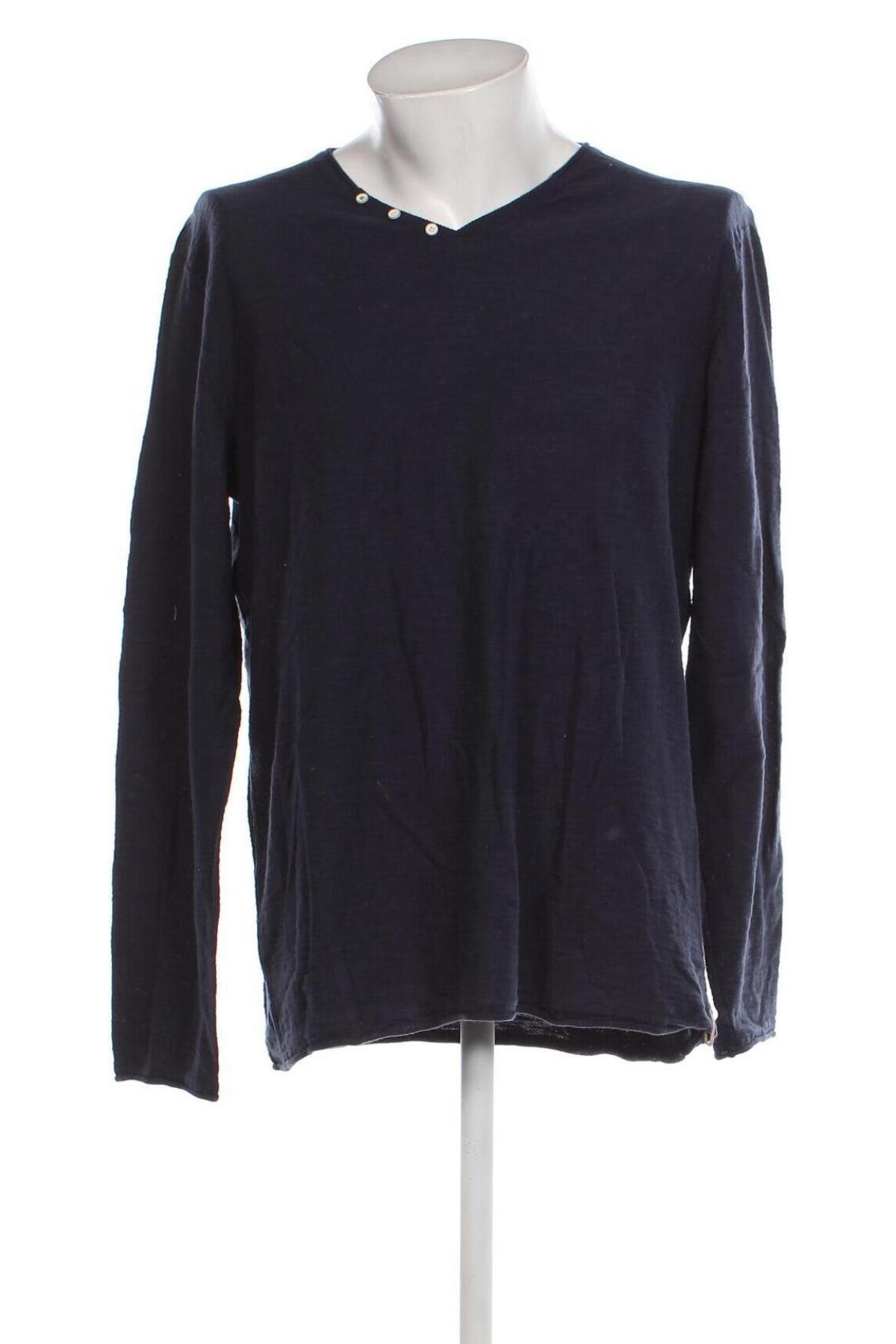 Ανδρικό πουλόβερ Tom Tailor, Μέγεθος XXL, Χρώμα Μπλέ, Τιμή 8,41 €