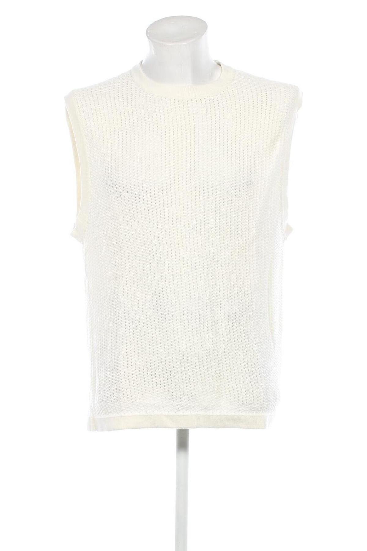 Ανδρικό πουλόβερ Tom Tailor, Μέγεθος L, Χρώμα Εκρού, Τιμή 11,91 €