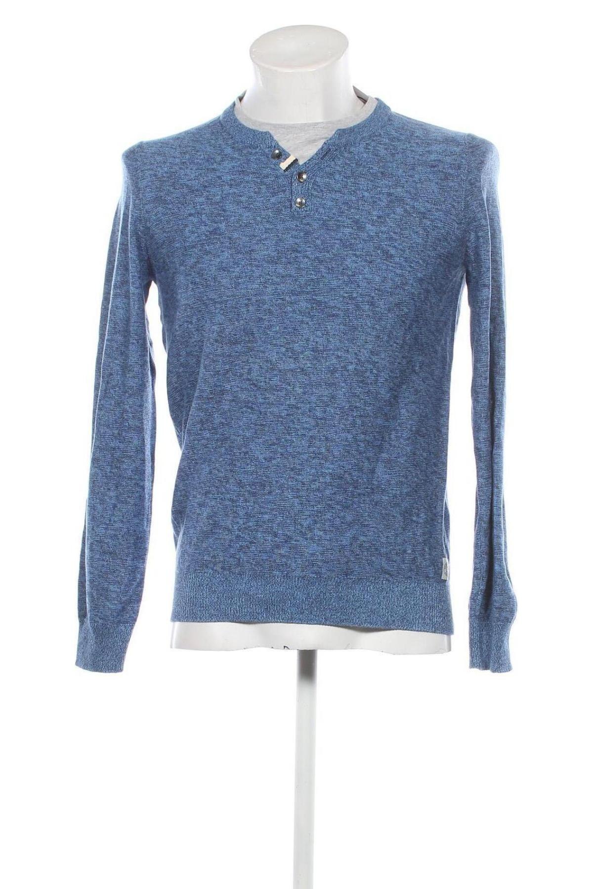 Мъжки пуловер Tom Tailor, Размер M, Цвят Син, Цена 12,58 лв.