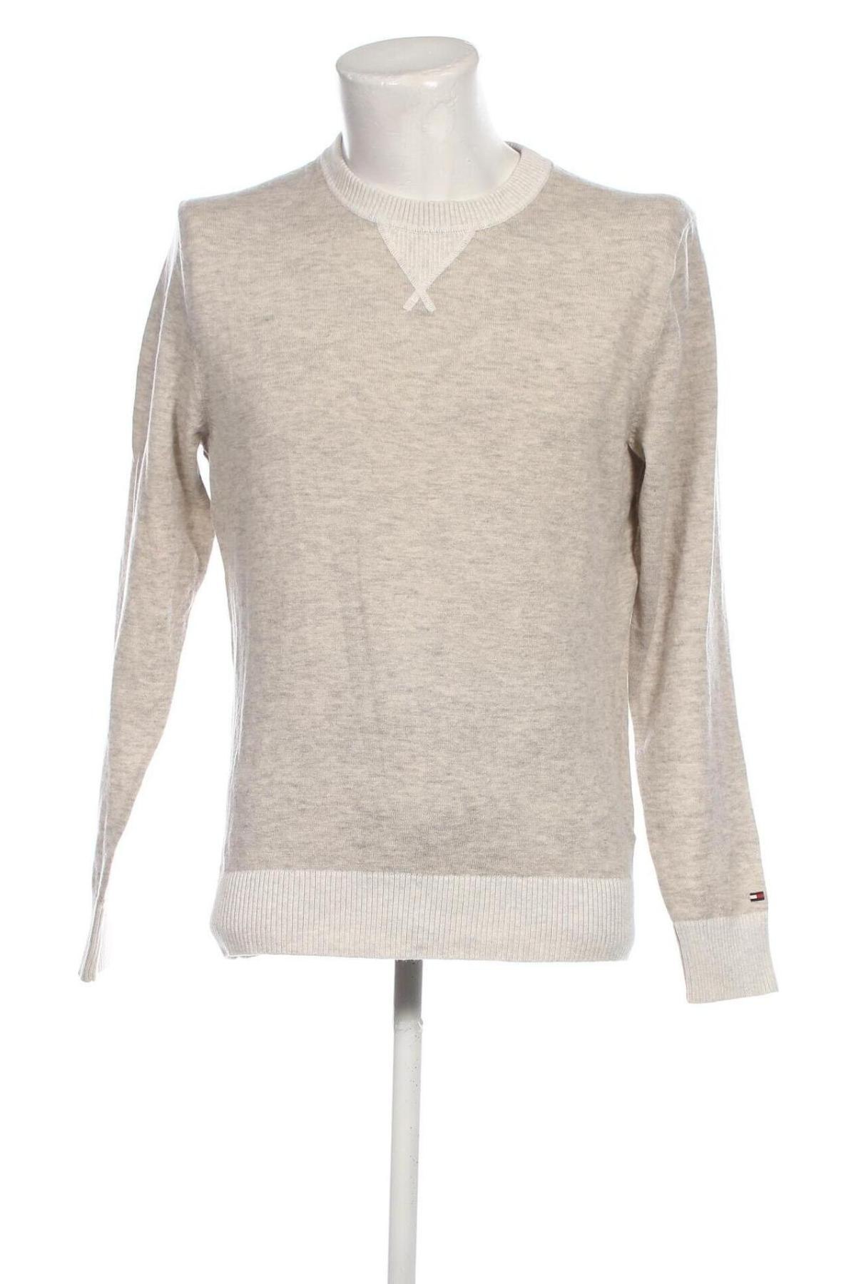 Мъжки пуловер Tommy Hilfiger, Размер L, Цвят Бежов, Цена 36,48 лв.