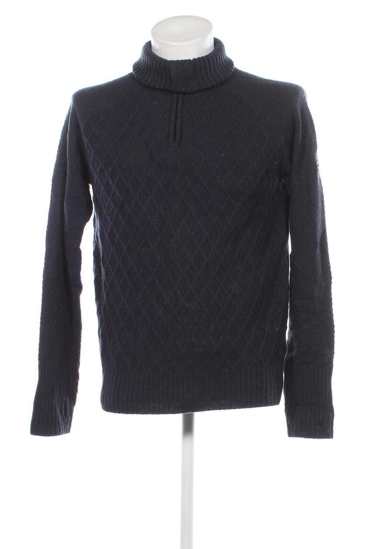 Ανδρικό πουλόβερ Twentyfour, Μέγεθος L, Χρώμα Μπλέ, Τιμή 4,84 €